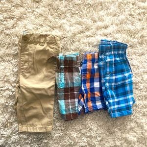 Boys summer shorts and pants